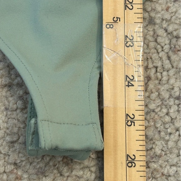Intimately Free People She's So Sleek Thong Sage Green Bodysuit XS - Picture 4 of 9